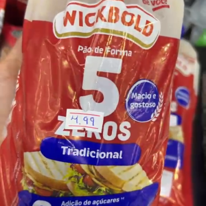 PÃO DE FORMA 5 ZEROS WICKBOLD